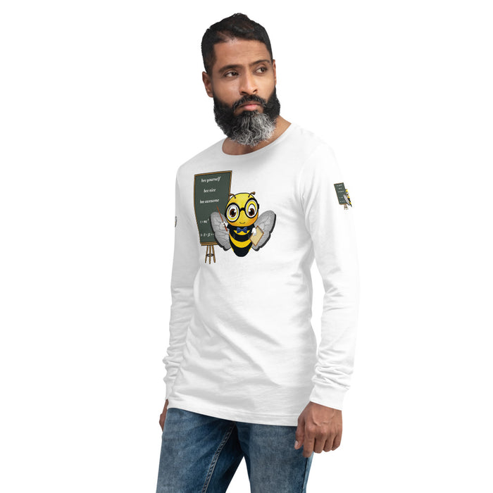 Cute GURU / TEACHER BEE Unisex Long Sleeve Tee