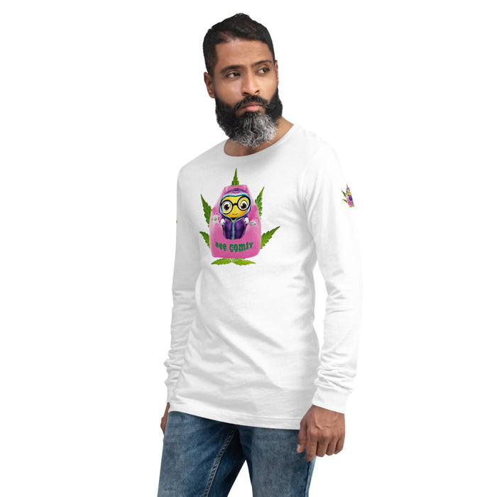 Cute BEE COMFY INDICA Unisex Long Sleeve Tee