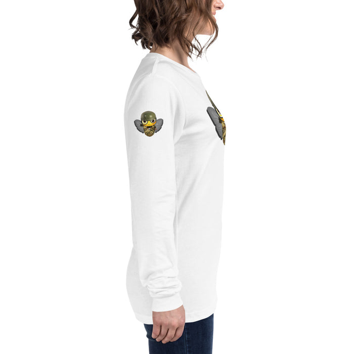 Cute SOLDIER / MILITARY BEE Long Sleeve Tee