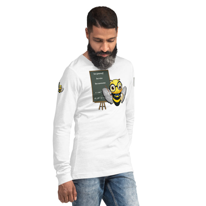 Cute GURU / TEACHER BEE Unisex Long Sleeve Tee