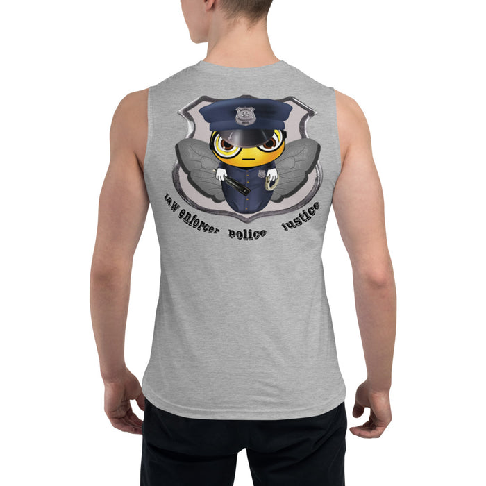 Cute COP / POLICE BEE Muscle Shirt