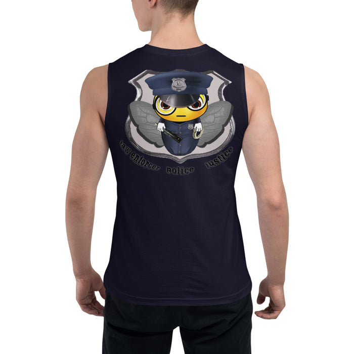 Cute COP / POLICE BEE Muscle Shirt