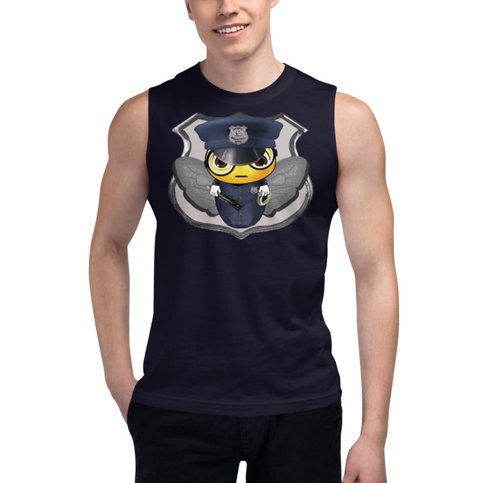 Cute COP / POLICE BEE Muscle Shirt