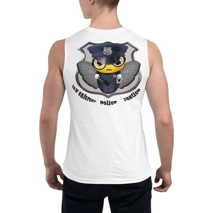 Cute COP / POLICE BEE Muscle Shirt