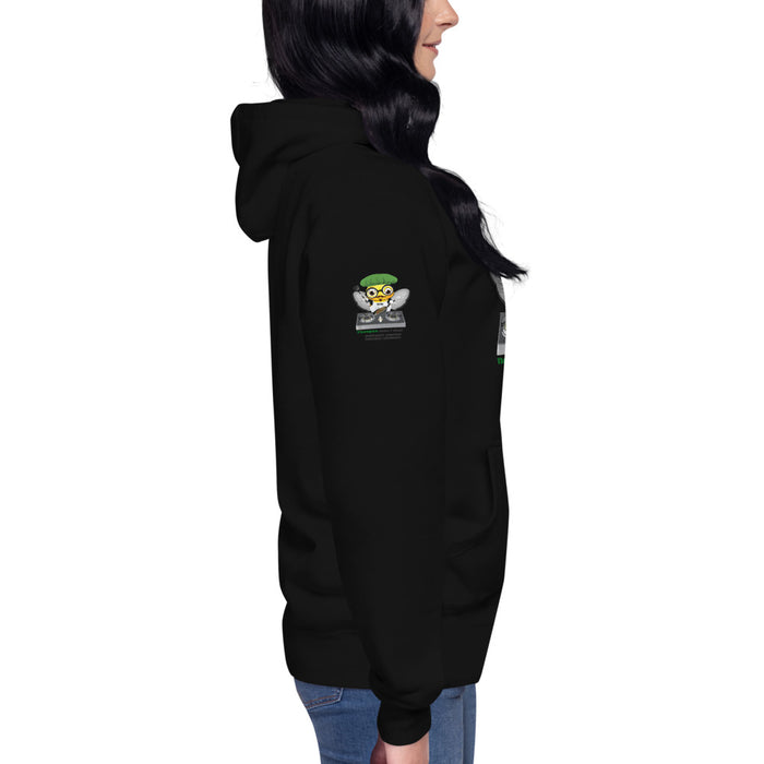 Cute VEGAN BEE CHEF Unisex Hoodie