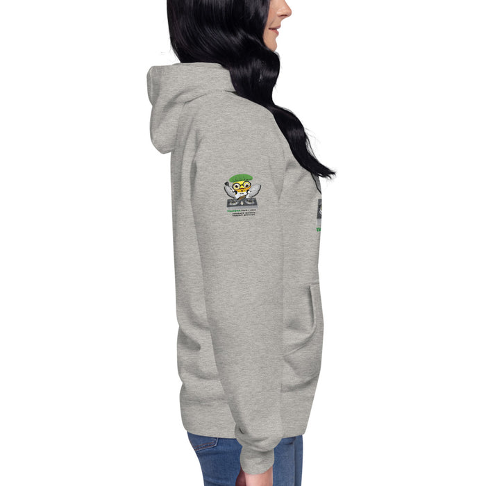 Cute VEGAN BEE CHEF Unisex Hoodie