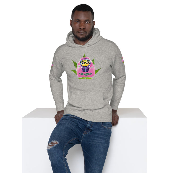 Cute BEE COMFY INDICA Unisex Hoodie