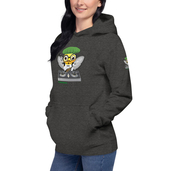 Cute VEGAN BEE CHEF Unisex Hoodie