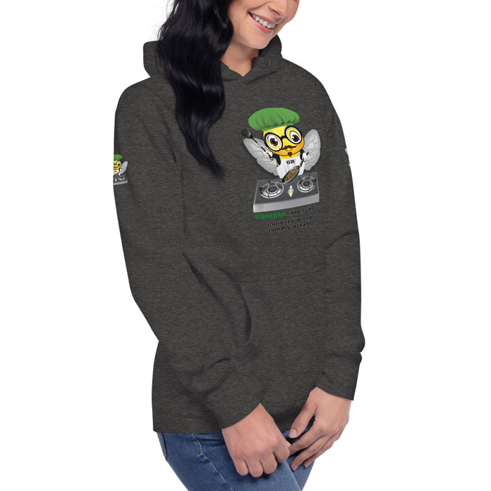 Cute VEGAN BEE CHEF Unisex Hoodie