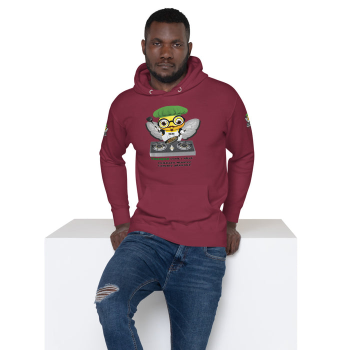 Cute VEGAN BEE CHEF Unisex Hoodie