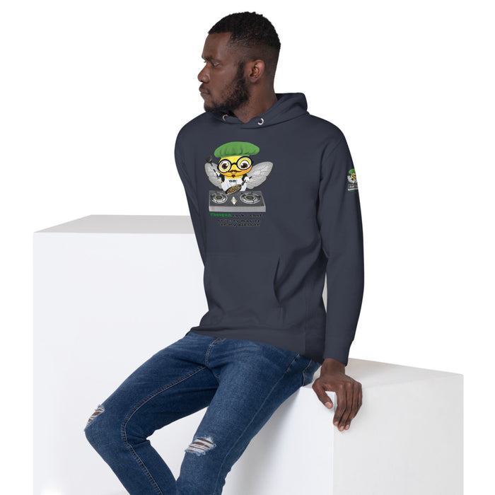 Cute VEGAN BEE CHEF Unisex Hoodie