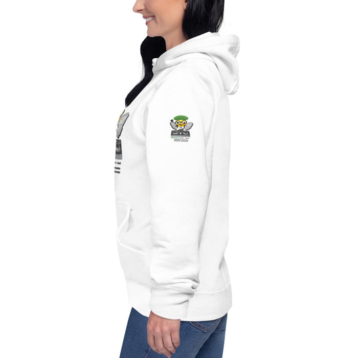 Cute VEGAN BEE CHEF Unisex Hoodie