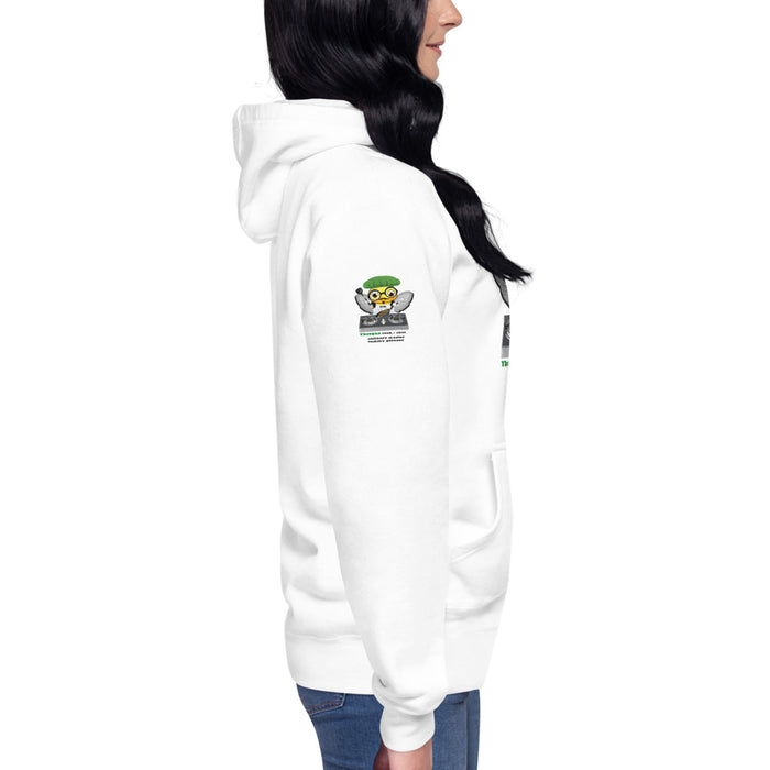 Cute VEGAN BEE CHEF Unisex Hoodie