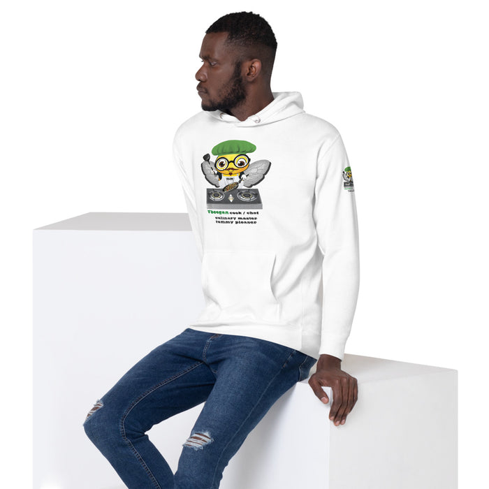 Cute VEGAN BEE CHEF Unisex Hoodie