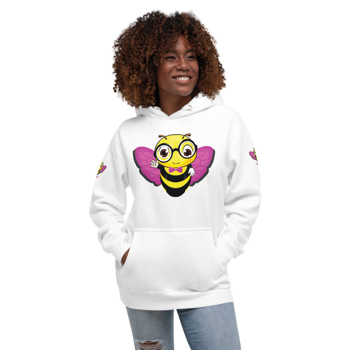 Cute pink BEE NYCE Unisex Hoodie