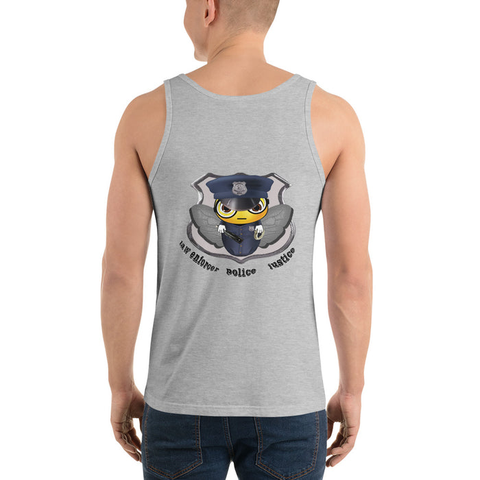 Cute COP / POLICE BEE Unisex Tank Top