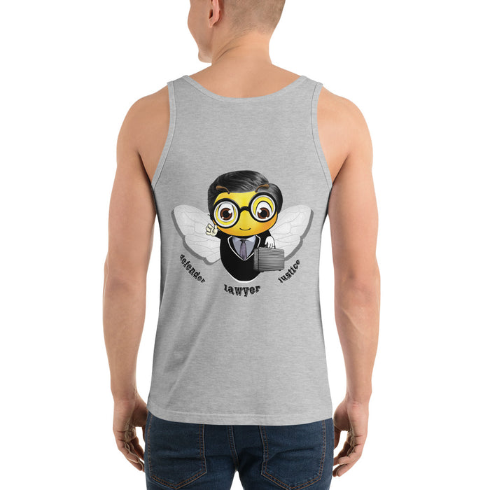 Cute LAWYER / ATTORNEY BEE Unisex Tank Top