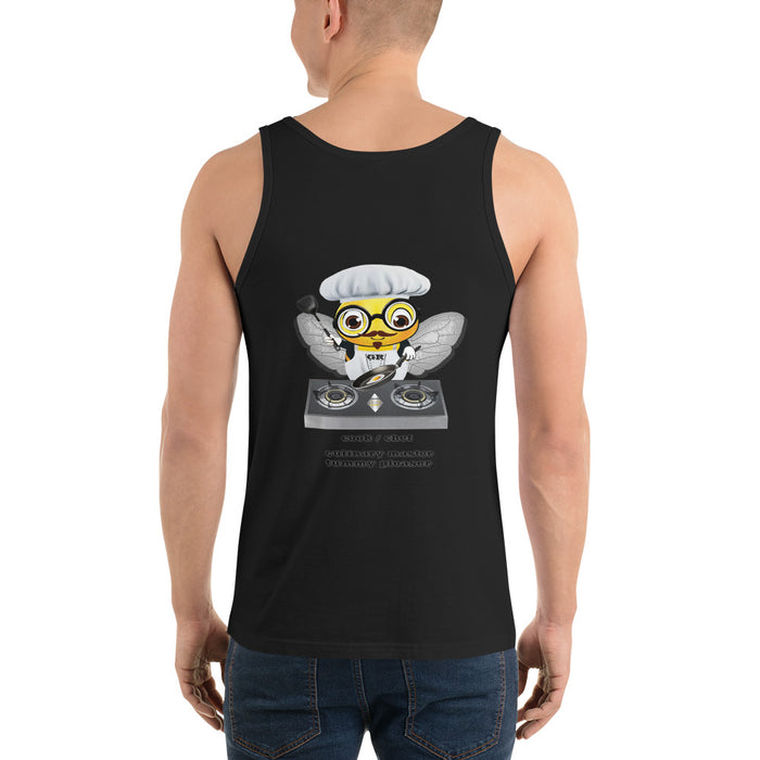 Cute CHEF BEE Unisex Tank Top