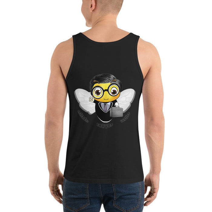 Cute LAWYER / ATTORNEY BEE Unisex Tank Top