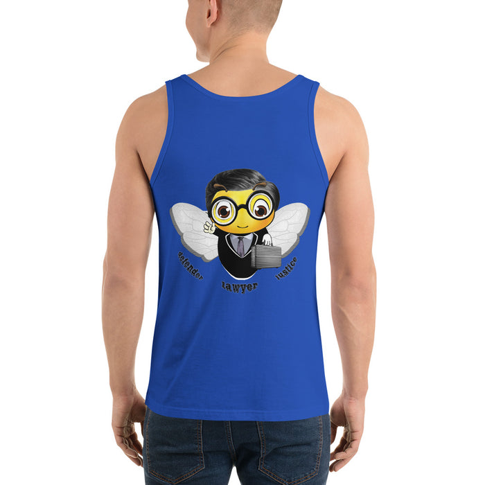 Cute LAWYER / ATTORNEY BEE Unisex Tank Top