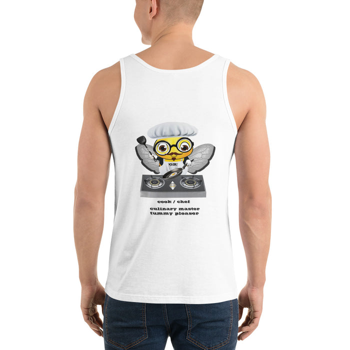 Cute CHEF BEE Unisex Tank Top