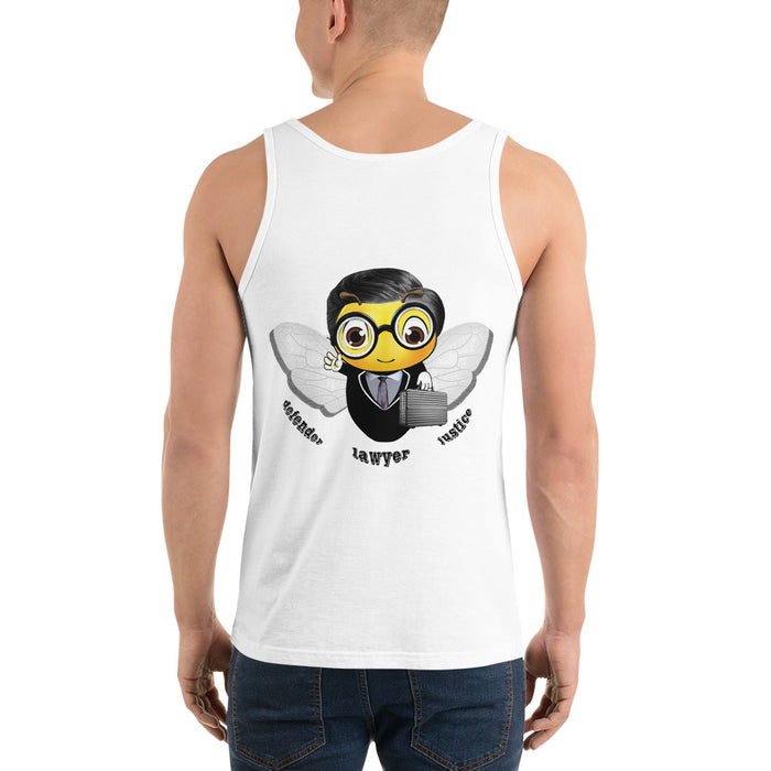 Cute LAWYER / ATTORNEY BEE Unisex Tank Top