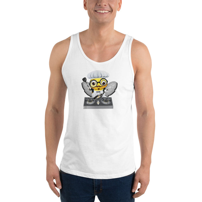 Cute CHEF BEE Unisex Tank Top