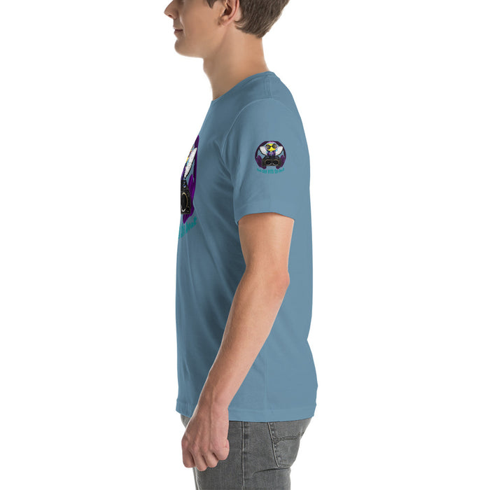 Cool & Cute PURPLE BEE 1 WITH THE BEAT Short-Sleeve Unisex T-Shirt