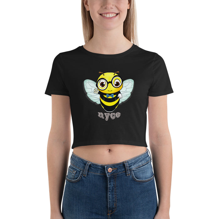 Cute BEE NYCE Women’s Crop Tee