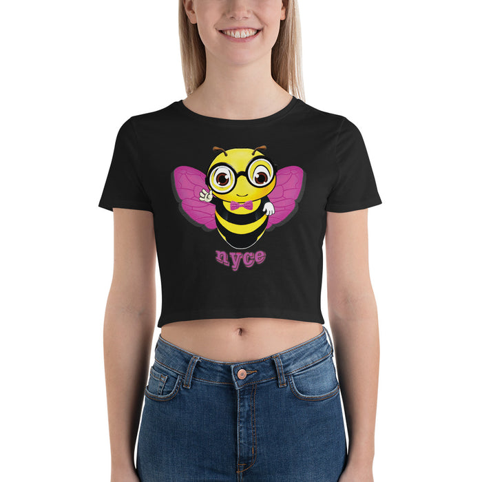 Cute BEE NYCE Women’s Crop Tee