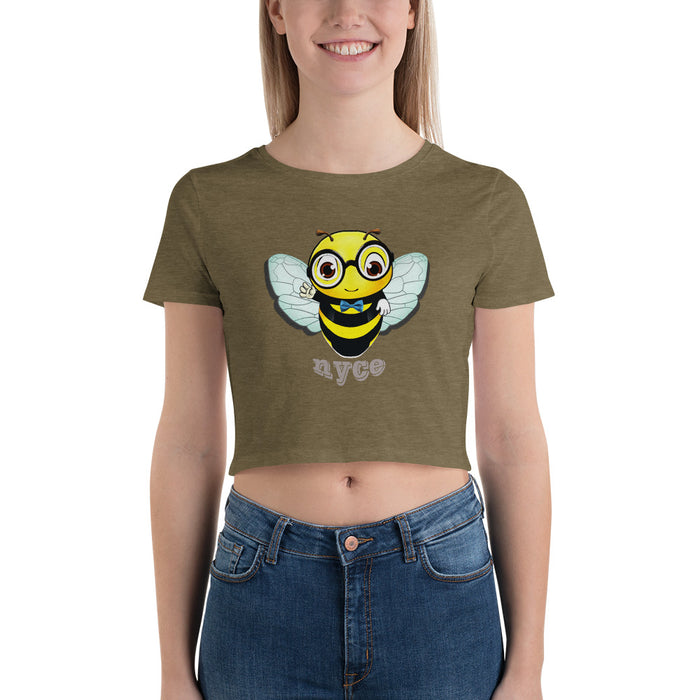 Cute BEE NYCE Women’s Crop Tee