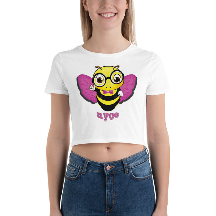 Cute BEE NYCE Women’s Crop Tee