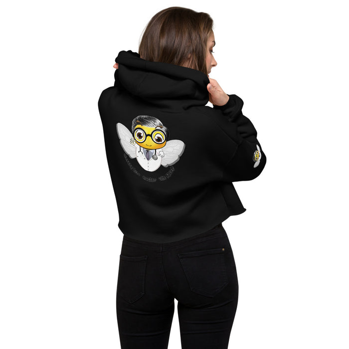 Cute DOCTOR / MEDICO BEE Crop Hoodie