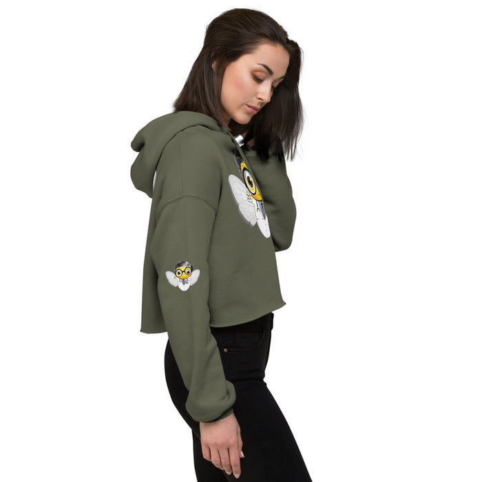 Cute DOCTOR / MEDICO BEE Crop Hoodie