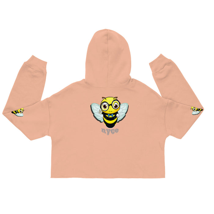 Cute BEE NYCE Crop Hoodie