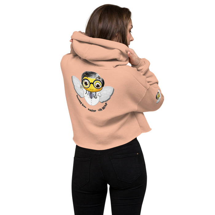 Cute DOCTOR / MEDICO BEE Crop Hoodie