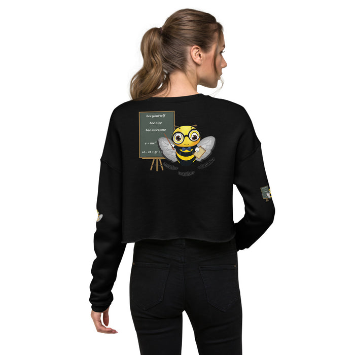 Cute GURU / TEACHER BEE Crop Sweatshirt