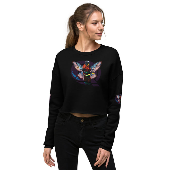 QUEEN BEE Crop Sweatshirt