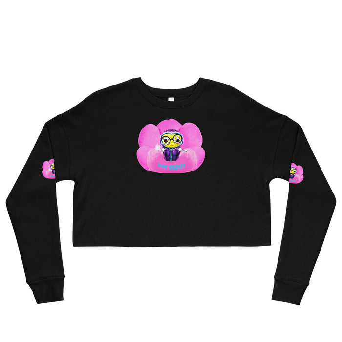 Cute BEE C0MFIE Crop Sweatshirt