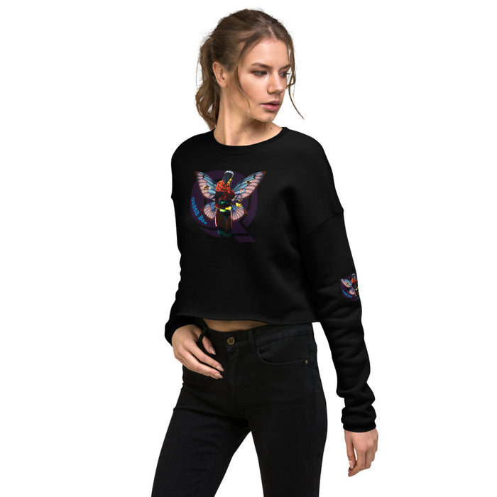 QUEEN BEE Crop Sweatshirt