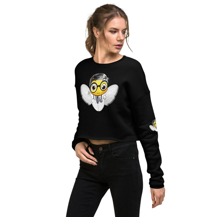 Cute DOCTOR / MEDICO BEE Crop Sweatshirt