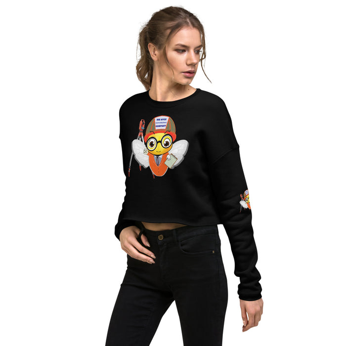 Cute ENGINEER / INGENIERO BEE Crop Sweatshirt