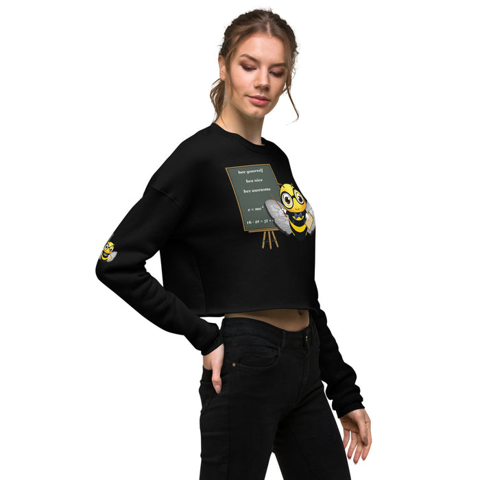 Cute GURU / TEACHER BEE Crop Sweatshirt