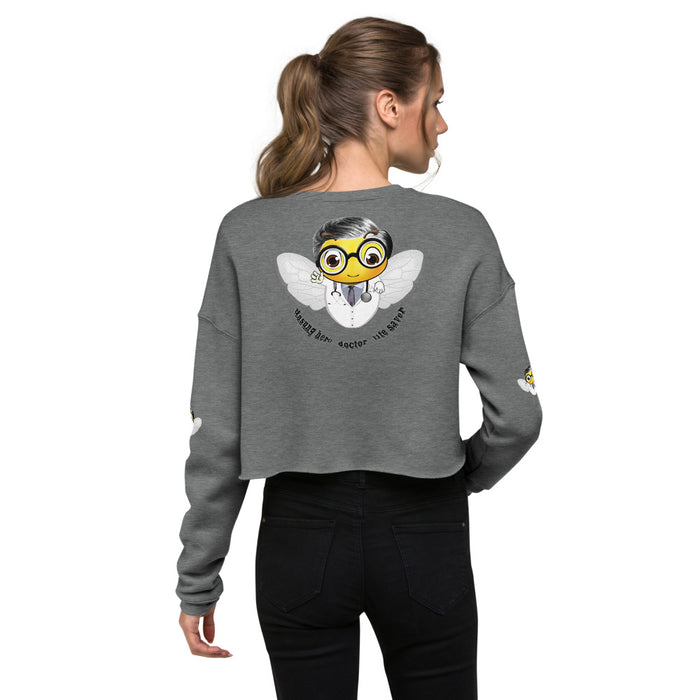 Cute DOCTOR / MEDICO BEE Crop Sweatshirt