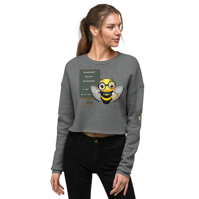 Cute GURU / TEACHER BEE Crop Sweatshirt