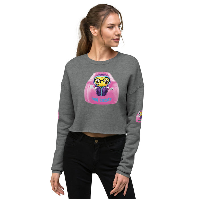 Cute BEE C0MFIE Crop Sweatshirt