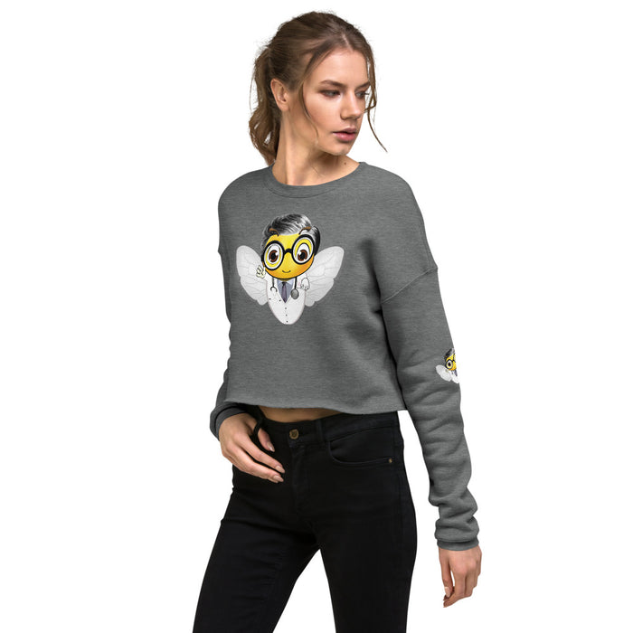 Cute DOCTOR / MEDICO BEE Crop Sweatshirt