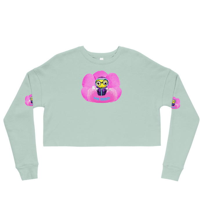 Cute BEE C0MFIE Crop Sweatshirt