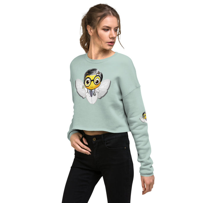 Cute DOCTOR / MEDICO BEE Crop Sweatshirt