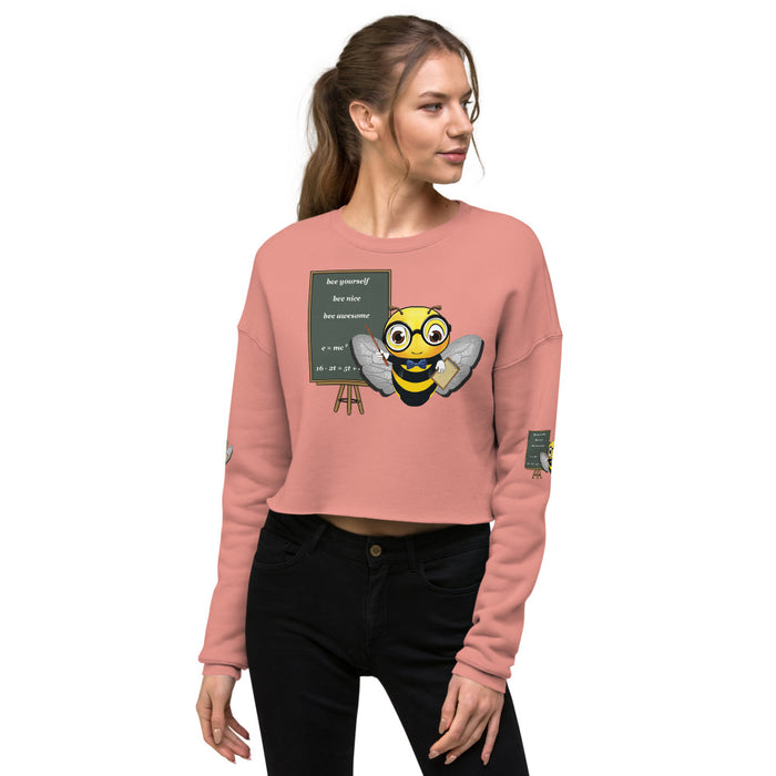 Cute GURU / TEACHER BEE Crop Sweatshirt